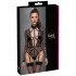 Cottelli - transparenter Riemenbody (schwarz) - M