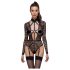 Cottelli - transparenter Riemenbody (schwarz) - L