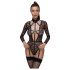 Cottelli - transparenter Riemenbody (schwarz) - L