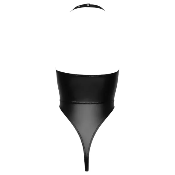 Cottelli Party - Glänzender Neckholder-Body (Schwarz) - L