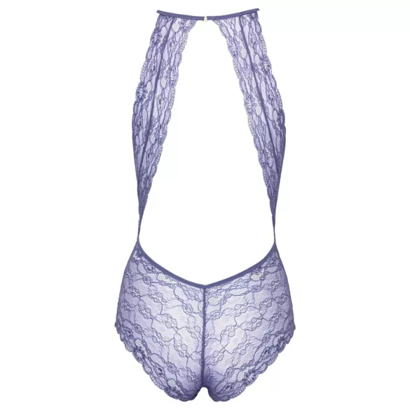 Kissable - Halsbandspitze Body (Lila) - L/XL