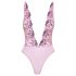 Kissable - Body mit Rosenspitze (Pink) - L/XL