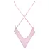 Kissable - Body mit Rosenspitze (Pink) - L/XL