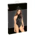 Noir - glänzender Neckholder-Body (schwarz)