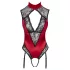 Cottelli - Spitzebody mit Halsband (rot)