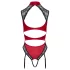 Cottelli - Spitzebody mit Halsband (rot)