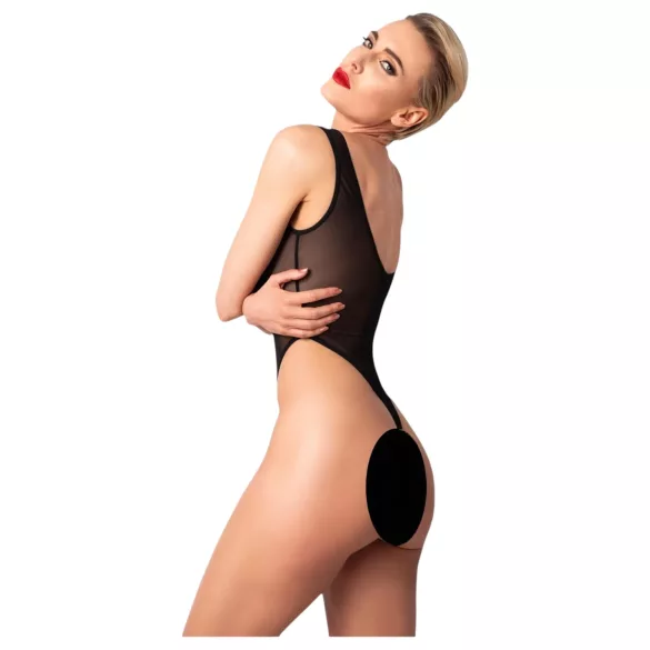 Noir - Transparenter Body (schwarz) - L