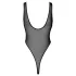 Noir - Transparenter Body (schwarz) - L