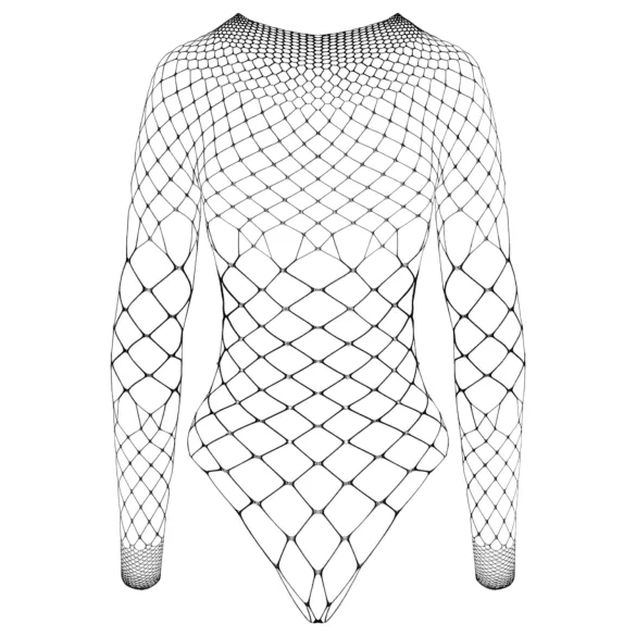 Cottelli - Schwarzer offener Body mit Strass (S-L)