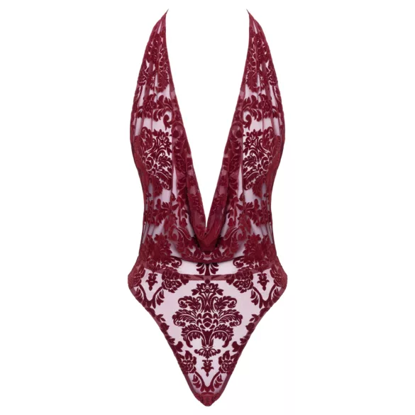Noir Kink Royal - Transparenter Body (Rot) - M