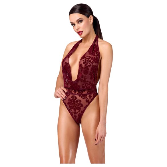 Noir Kink Royal - Transparenter Body (Rot) - L