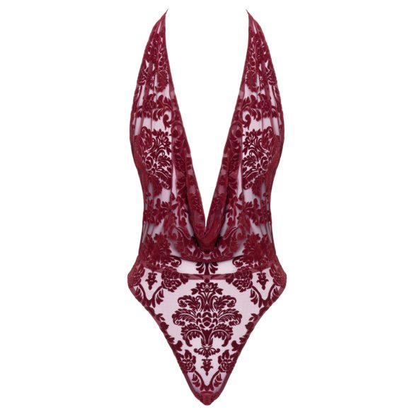 Noir Kink Royal - Transparenter Body (Rot) - L