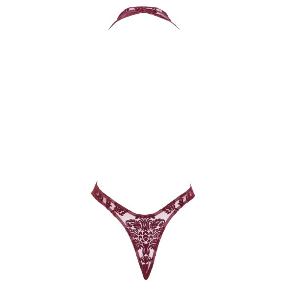 Noir Kink Royal - Transparenter Body (Rot) - L