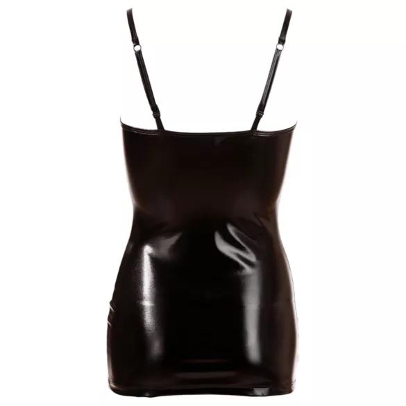 Cottelli - Glänzendes Spitzenkleid (schwarz) - M