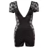 Cottelli - Schleifen und Spitze Kleid (schwarz)
