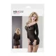 NO:XQSE - langärmliger, transparenter, schwarzer Catsuit (S-L)