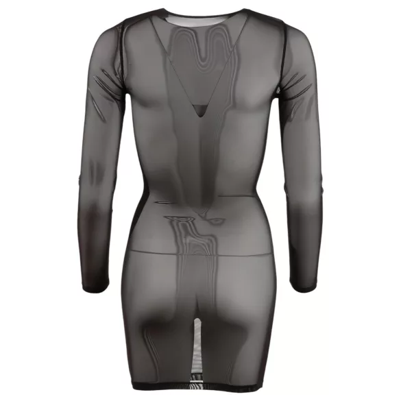 Cottelli - Transparenz-Kleid (schwarz) - L