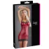 Cottelli - glänzendes Minikleid (rot) - XL