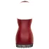 Cottelli - glänzendes Minikleid (rot) - XL