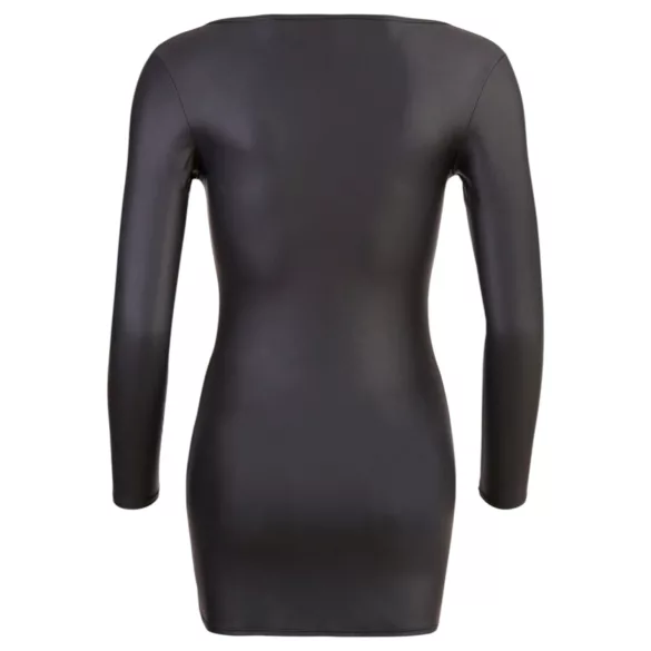 Cottelli - Partykleid mit Strassreißverschluss (schwarz)