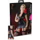 Cottelli - Party Time - Kleid mit Strumpfhaltern (schwarz) - L