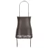Abierta Fina - kühner Glanz - Minikleid (schwarz) - M