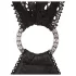 Abierta Fina - kühner Glanz - Minikleid (schwarz) - L