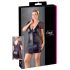 Cottelli Plus Size - Schleifen & Spitze Kleid (schwarz) - 4XL