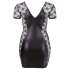 Cottelli Plus Size - Schleifen & Spitze Kleid (schwarz) - 4XL