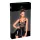 Noir - Lackkleid mit Netzdetail (Schwarz) - L