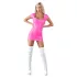 Cottelli Party - Glänzendes, kurzärmeliges Minikleid (Pink) - M