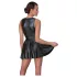 Cottelli - plissierte Kleid mit Gürtel (schwarz)