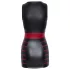 Cottelli Party - Gestreiftes, figurbetontes Kleid (schwarz-rot)