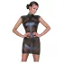 Cottelli - Glänzendes, figurbetontes Kleid (schwarz) - M