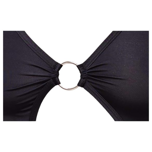 Cottelli Party - asymmetrisches Ringkleid (schwarz) - M