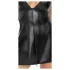 Noir - Minikleid mit Schlangenmuster (Schwarz)