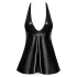 Noir - Minikleid mit Schlangenmuster (Schwarz) - M
