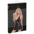 Noir - Minikleid mit Schlangenmuster (Schwarz) - L