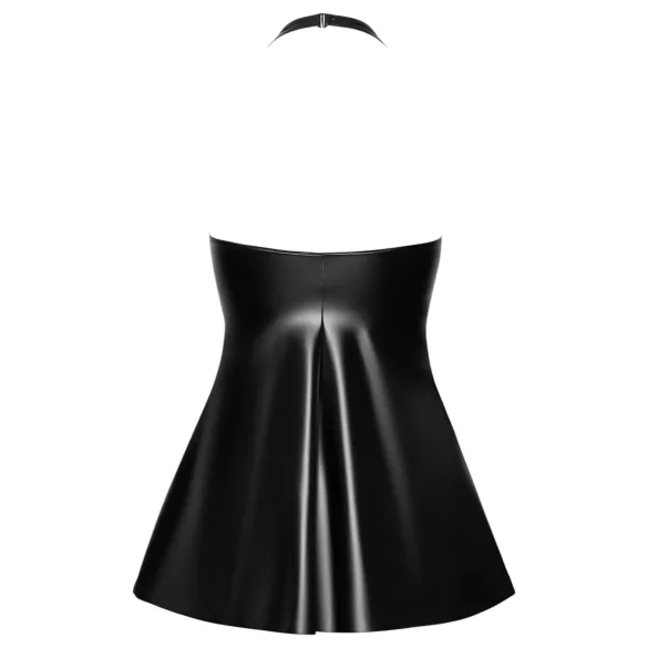 Noir - Minikleid mit Schlangenmuster (Schwarz) - XL