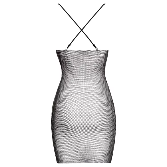 Cottelli Party - Sexy Minikleid in Kettenoptik (schwarz) - S/M