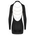 Cottelli - Rückenfreies Ketten-Minikleid (Schwarz) - M