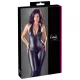Cottelli Party - glänzender Overall (schwarz) - M
