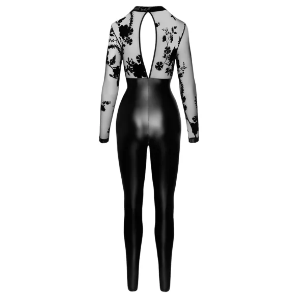 Noir - Overall mit Spitzenoberteil (schwarz) - L