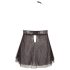 Cottelli Plus Size - Luftiges Spitzen-Babydoll (Schwarz) - 2XL