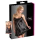 Cottelli - Satin-Nachthemd (schwarz)
