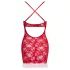 Cottelli - weihnachtliches Minikleid (rot)