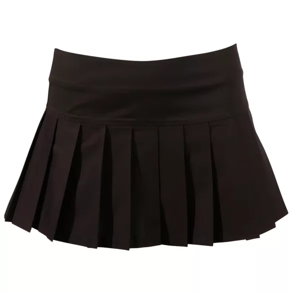 Cottelli - Gefalteter Minirock (schwarz) - M