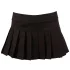 Cottelli - Gefalteter Minirock (schwarz) - M