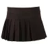 Cottelli - Gefalteter Minirock (schwarz) - M