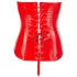 Black Level - Vinyl Korsett (Rot) - L